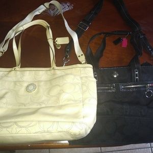 Two Coach Baby Bags
